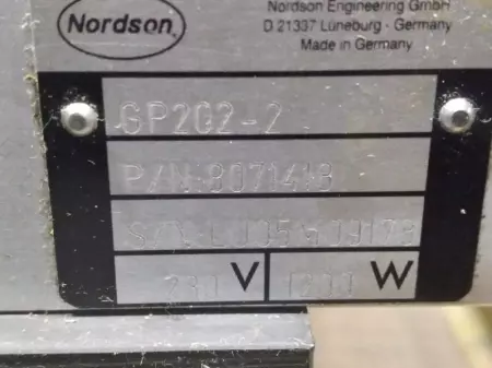 Nordson Remote Metering Station 8071418