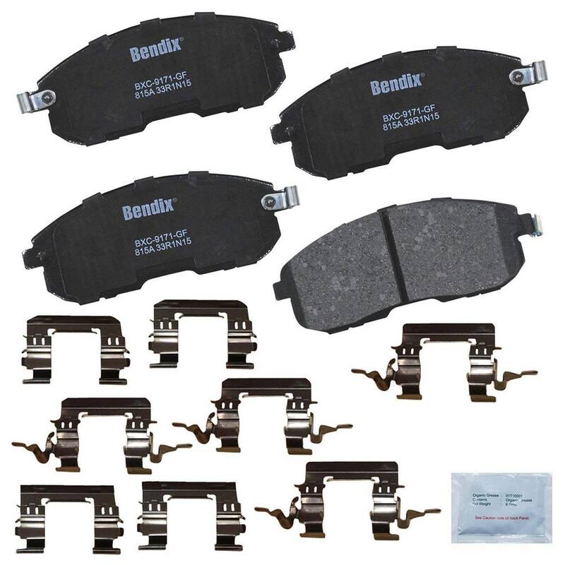 Bendix Premium Copper Free Disc Brake Pad Set 1997 Acura CL 2.2L - CFC815A