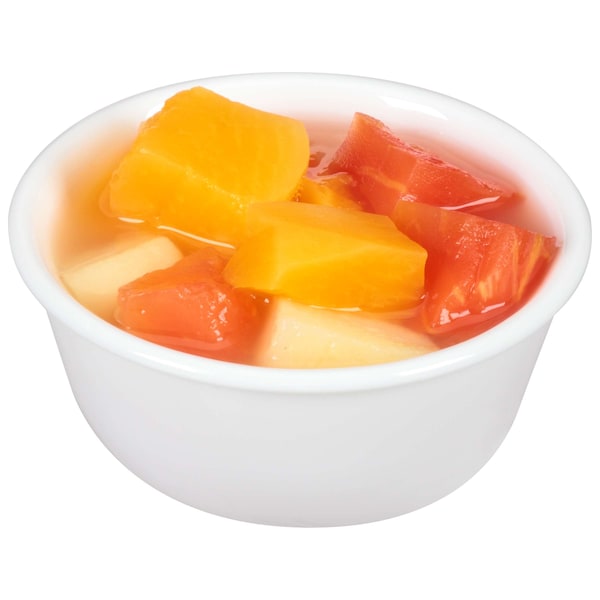 Dole Dole Ensalada de frutas tropicales en jugo al 100% #10 lata, PK6 - 09060