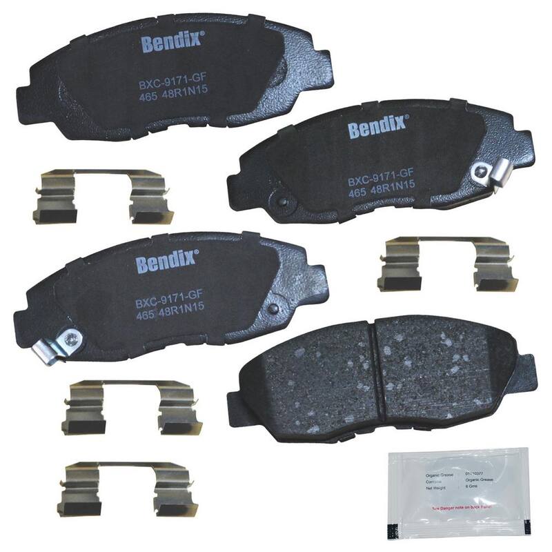 Bendix Premium Copper Free Disc Brake Pad Set 2005 Honda Odyssey - CFC465