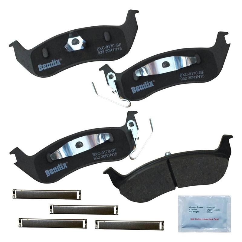 Bendix Premium Copper Free Disc Brake Pad Set 2008-2013 Nissan Rogue 2.5L - CFC932