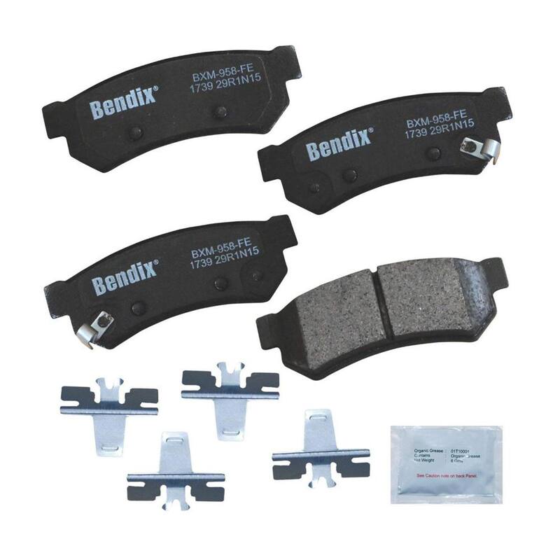 Bendix Premium Copper Free Disc Brake Pad Set 2003 Toyota Solara 2.4L - CFM1739