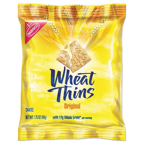 Nabisco 1.75 oz Wheat Thins, 72 paquetes - 00 19320 00798 00