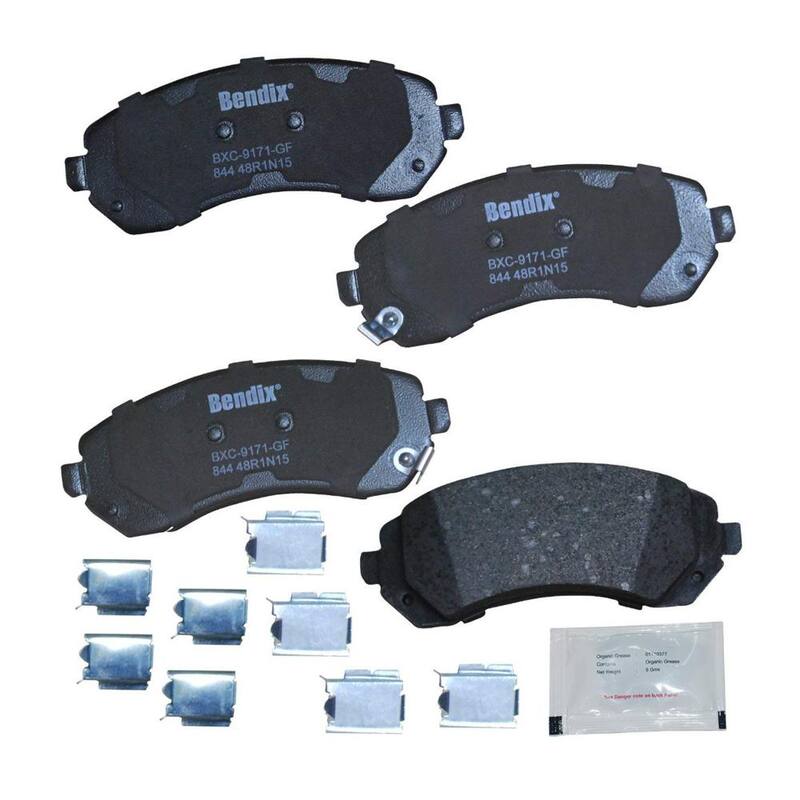 Bendix Premium Copper Free Disc Brake Pad Set 2003-2006 Kia Sorento - CFC844