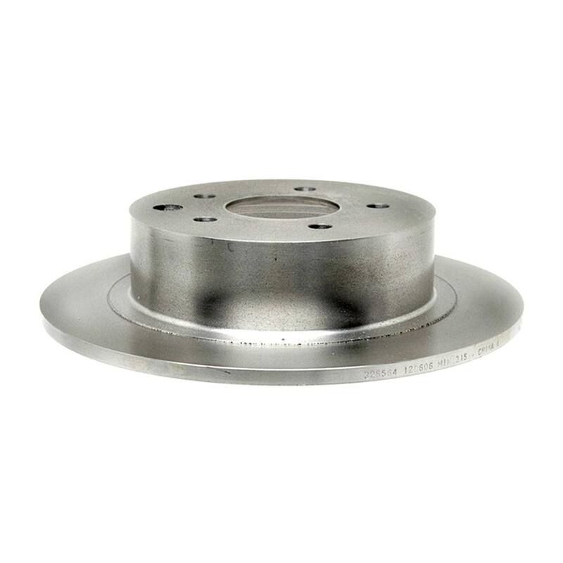 ACDelco Non-Coated Disc Brake Rotor - Rear - 18A1321A