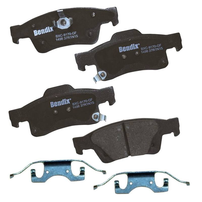 Bendix Premium Copper Free Disc Brake Pad Set 1999-2001 Suzuki Vitara 1.6L - CFC1498