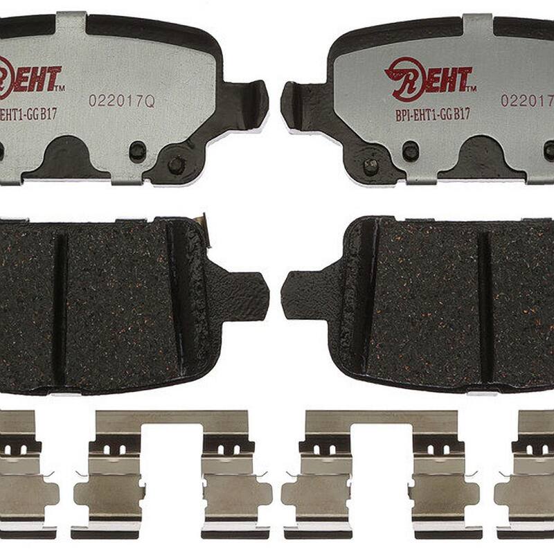 Raybestos Rear Enhanced Hybrid Technology Disc Brake Pad fits 2016-2017 Chevrolet Volt Bolt EV Cruze - EHT1857H