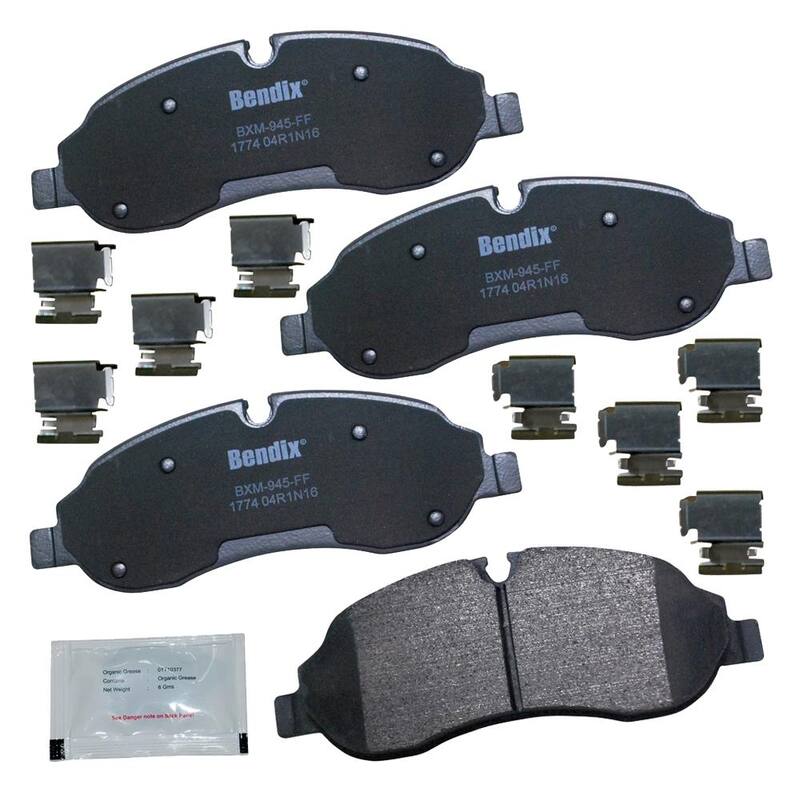 Bendix Premium Copper Free Disc Brake Pad Set 2003 Ford E-350 Super Duty - CFM1774