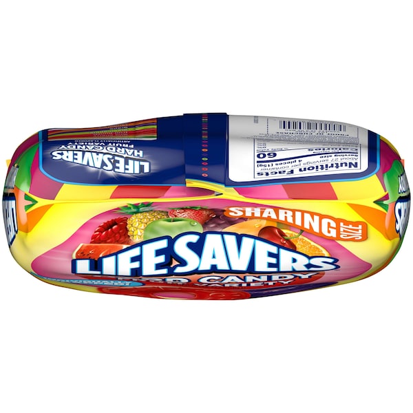 Life Savers Lifesavers Dulce Duro de Frutas en Bolsa Stand Up de 14.5 oz, Paquete de 6 - 401587