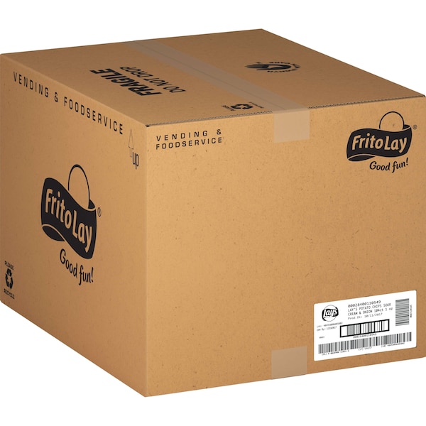 Papas Lay's Lay's Sabor Crema Agria y Cebolla 1 oz., PK104 - 11054