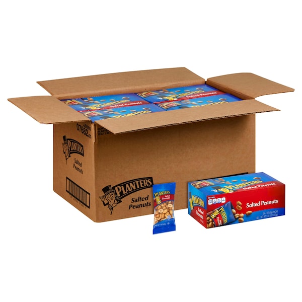 Planters Planters Cacahuate Salado de 1 oz. sin precio, TUBO, PK288 - 10029000076829