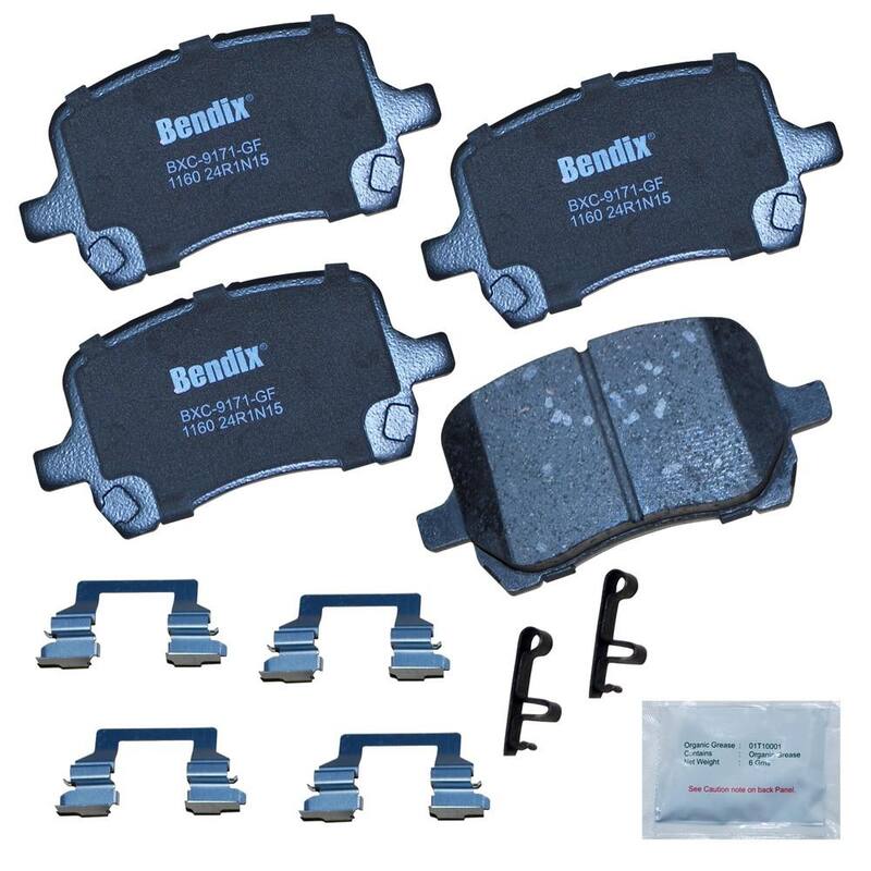 Bendix Premium Copper Free Disc Brake Pad Set 1998-2002 Honda Accord 2.3L - CFC1160