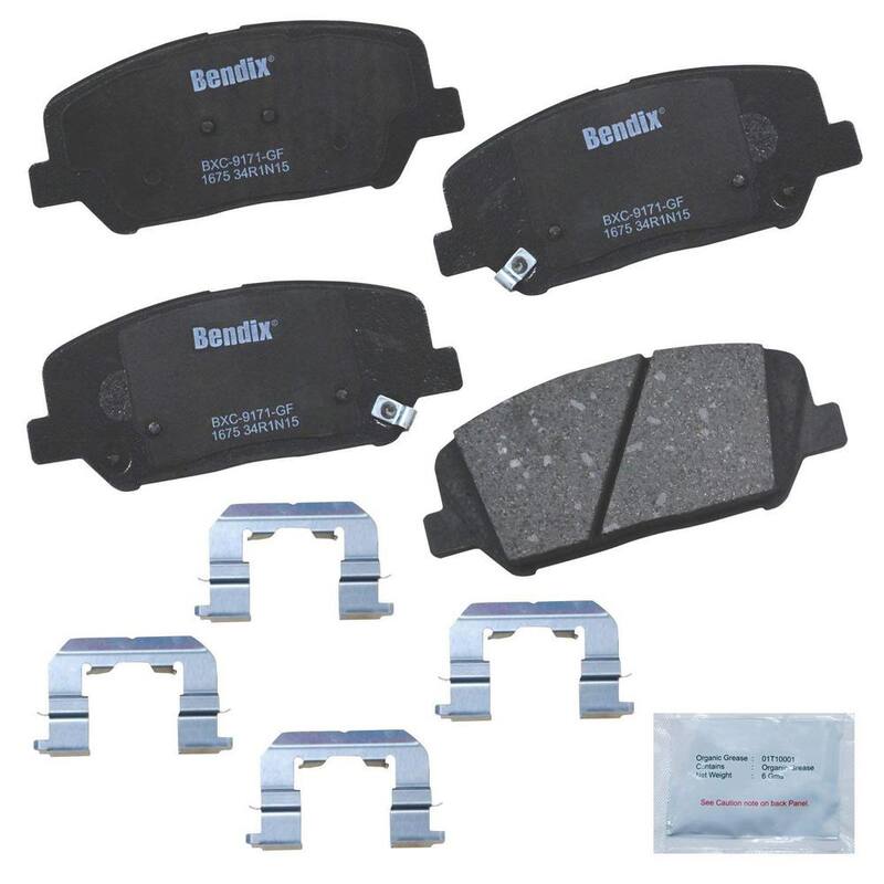 Bendix Premium Copper Free Disc Brake Pad Set 1998 Ford F-150 - CFC1675