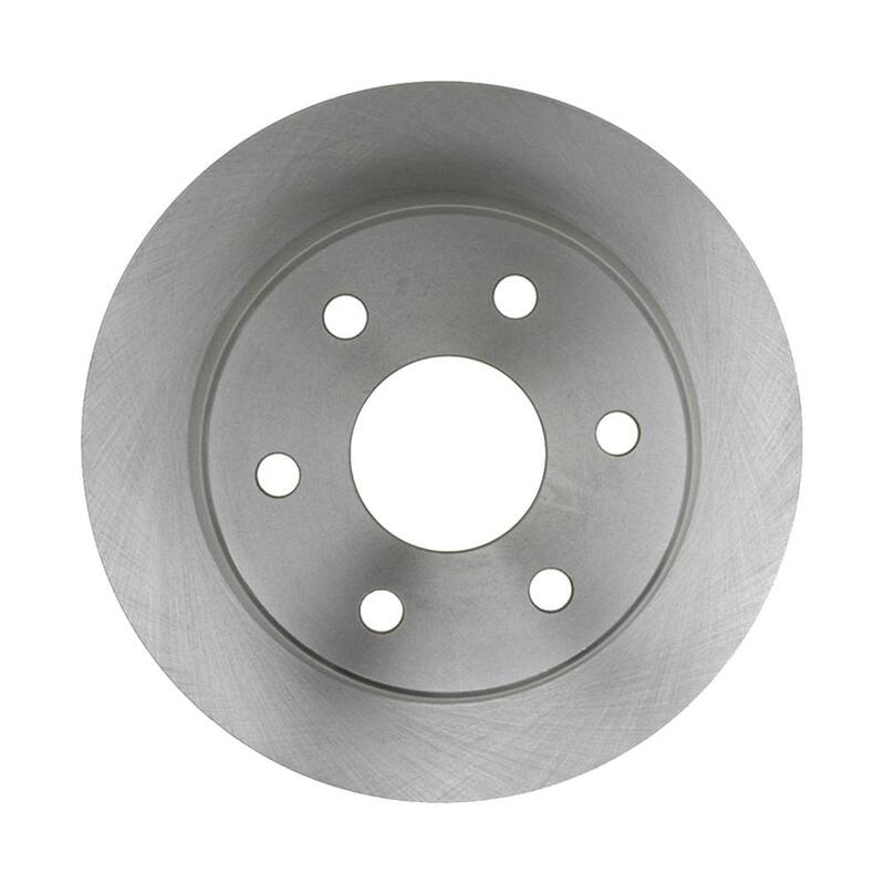 ACDelco Non-Coated Disc Brake Rotor - Rear - 18A907A