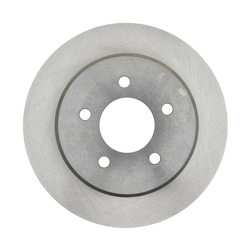ACDelco Non-Coated Disc Brake Rotor - Rear - 18A823A