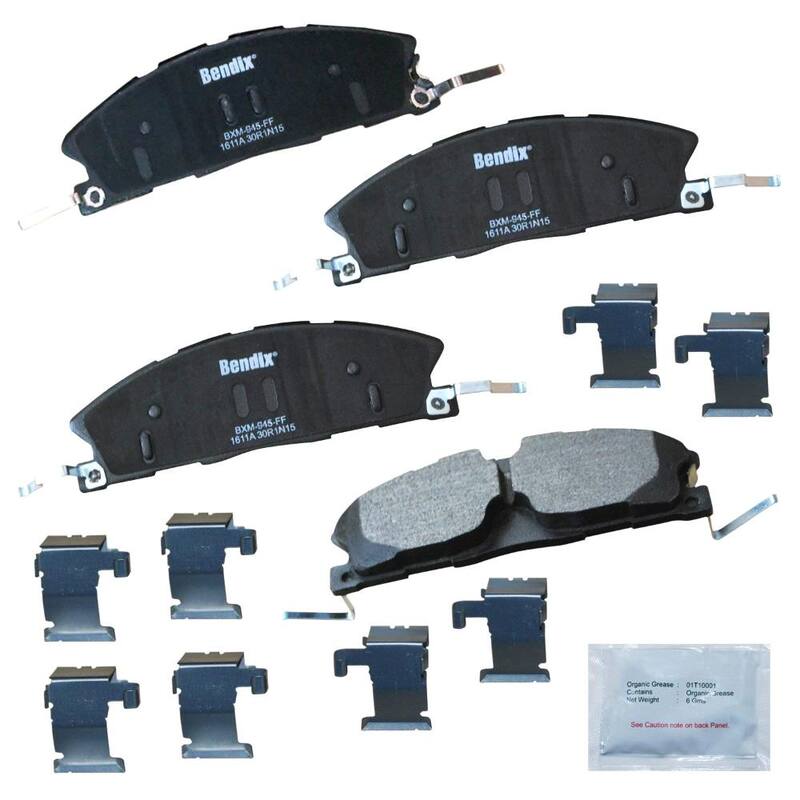 Bendix Premium Copper Free Disc Brake Pad Set 2005-2006 Scion xB 1.5L - CFM1611A