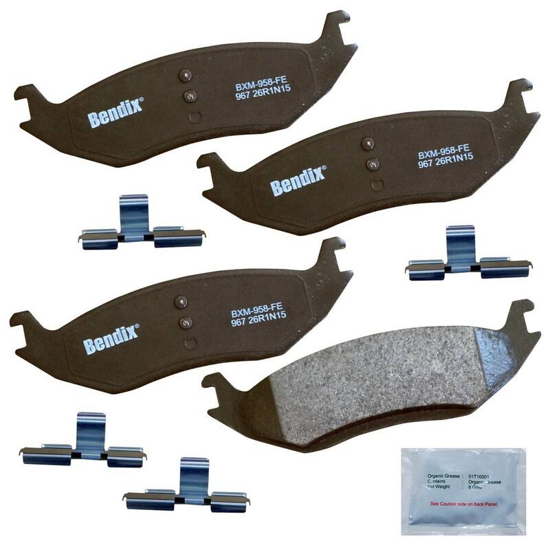 Bendix Premium Copper Free Disc Brake Pad Set 2007-2011 Lexus ES350 - CFM967
