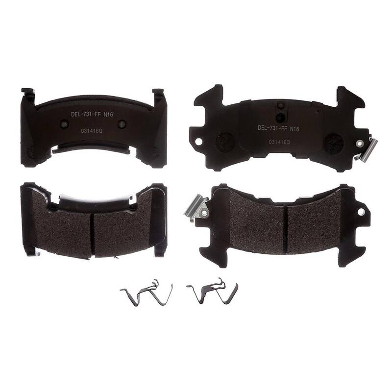 ACDelco Semi Metallic Disc Brake Pad - Rear - 17D154MH
