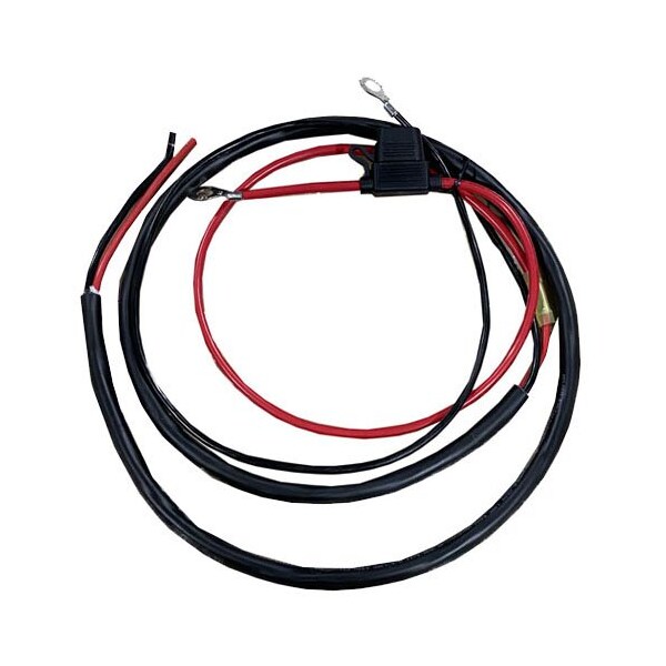 Tycon Systems - Cable Assembly - 10AWG - for battery connection, 8.5mm Ring Lug on one end,  - RP-CABLE-BATT-1.8