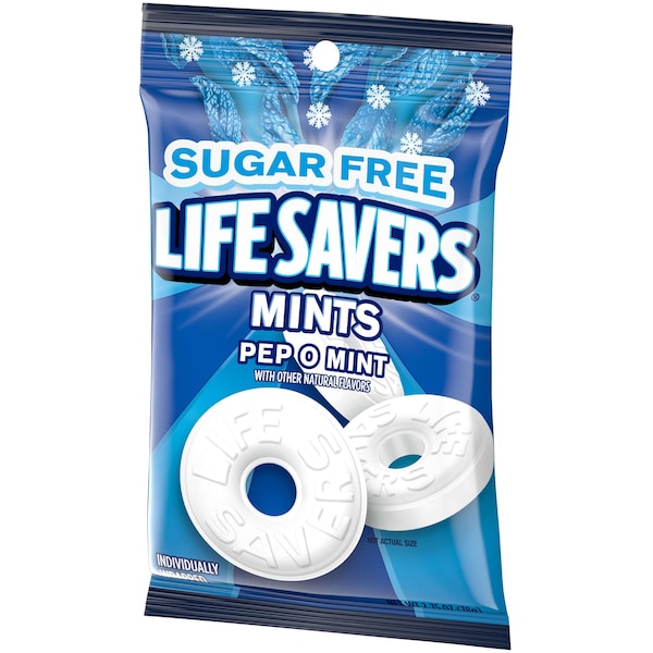 Mentas salvavidas Lifesavers duras sabor a Pepomint de 2.75 oz., paquete de 12 - 384719