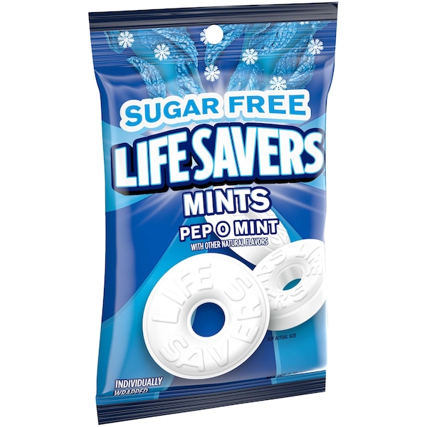 Mentas salvavidas Lifesavers duras sabor a Pepomint de 2.75 oz., paquete de 12 - 384719