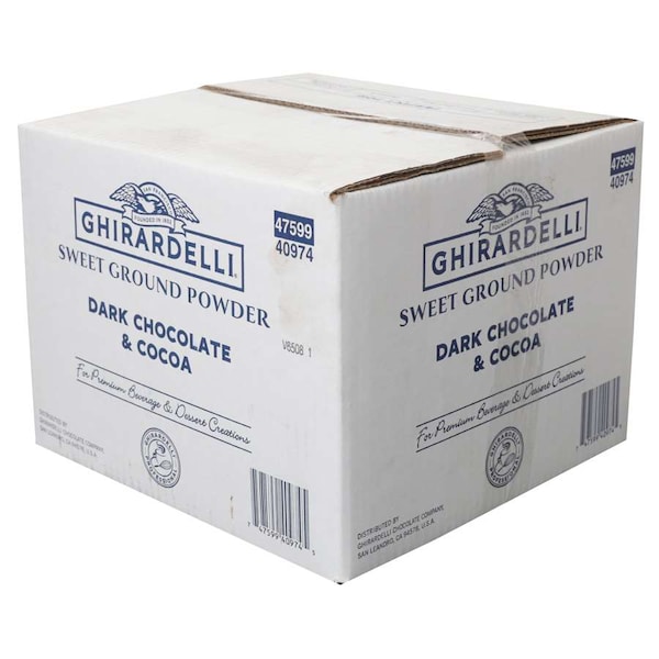 Ghirardelli Ghirardelli Polvo Dulce Oscuro de 25 libras - 40974