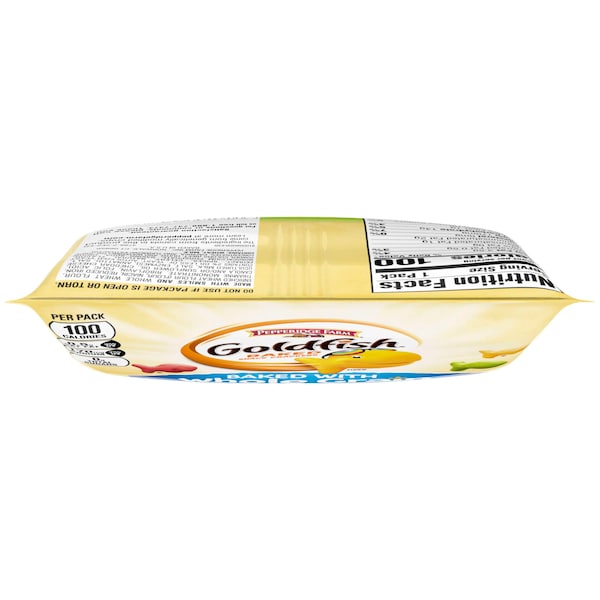 Galletas crujientes de Goldfish Cheddar de colores integrales de Pepperidge Farm, 0.75 oz., Paquete de 300 unidades - 140004788