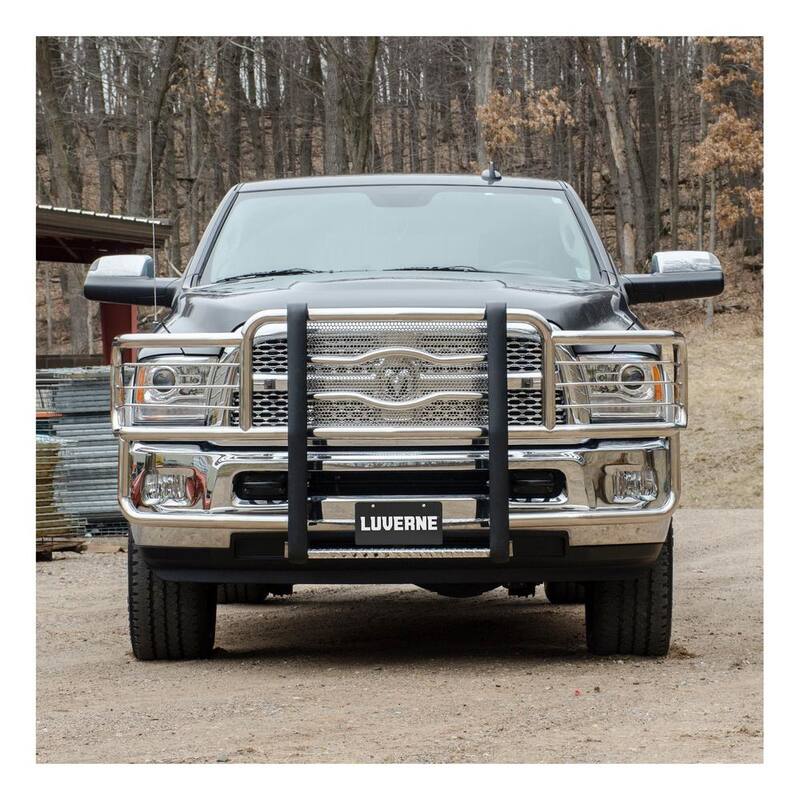 Luverne Prowler Max Custom Stainless Steel Truck Grille Guard, Select Ram 2500, 3500 - 311033-321332