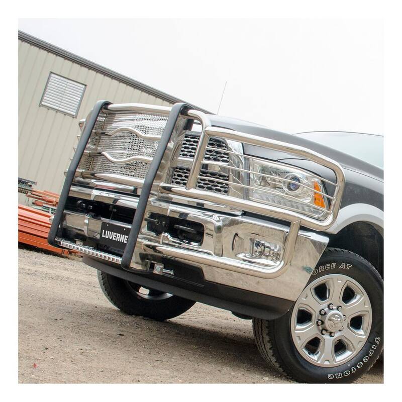 Luverne Prowler Max Custom Stainless Steel Truck Grille Guard, Select Ram 2500, 3500 - 311033-321332