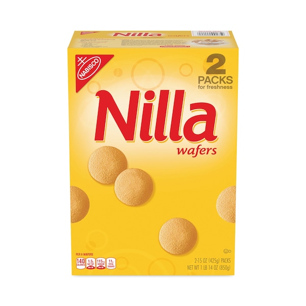 Nabisco Nilla Wafers, caja de 15 oz, paquete de 2, 2PK - 12466.