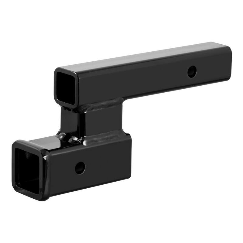 CURT Receiver Hitch Adapter (2 in. Shank 4 in. Drop 7,500 lbs.) - 45798