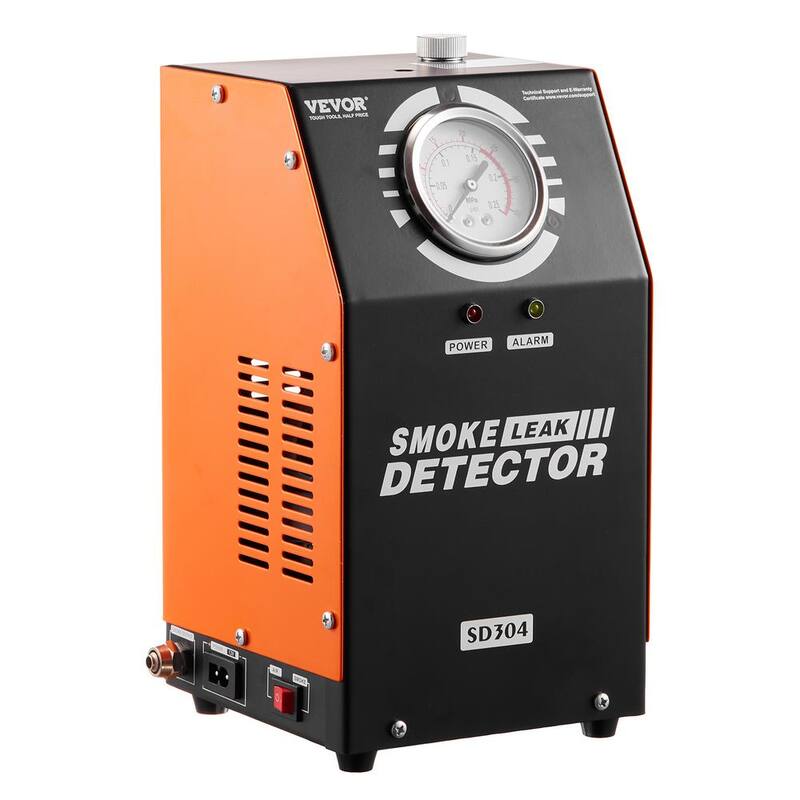 VEVOR Automotive Smoke Machine Leak Detector, EVAP Leak Tester Built-in Air Pump,Built-in Air Pump Testing 2 Detection Modes - YWCLYLSDQBWLY0241V9