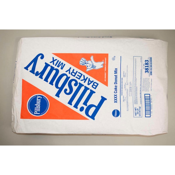 Mezcla para donas de Pillsbury Xxxx Cake Donut de 50 libras - 18000-38183