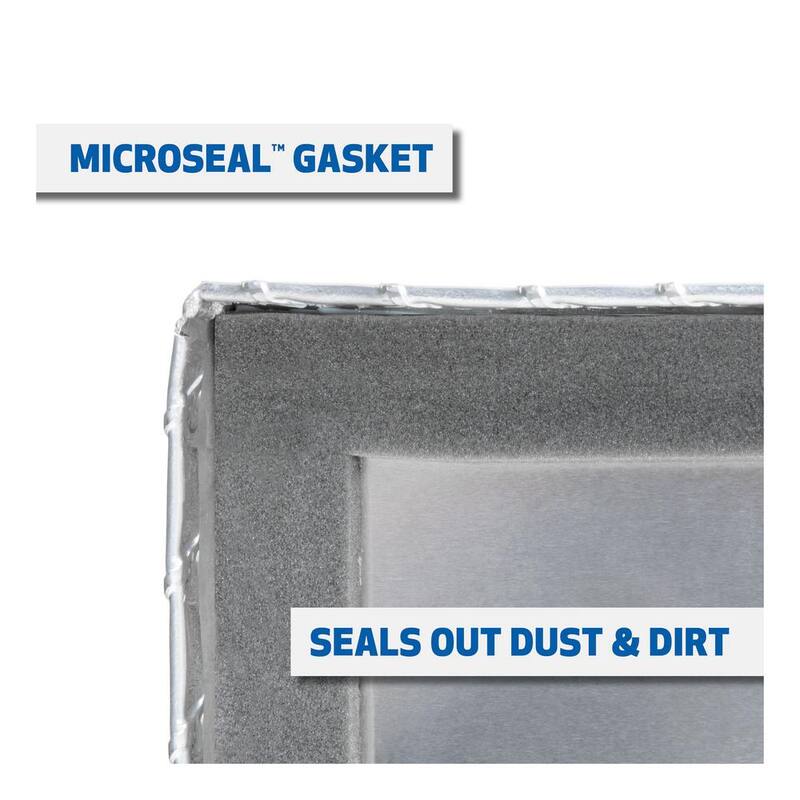 UWS 36 in. Bright Aluminum Truck Side Tool Box (Heavy Packaging) - EC30071