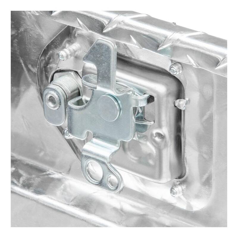 UWS 36 in. Bright Aluminum Truck Side Tool Box (Heavy Packaging) - EC30071