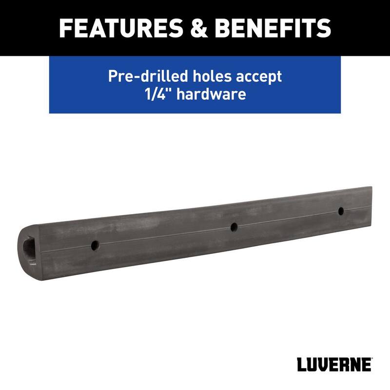 Luverne 20 in. Universal Rubber Bumper Strips (2-Pack) - 2090616-2