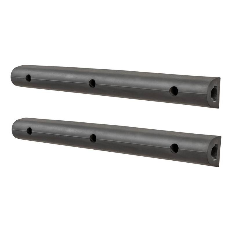 Luverne 20 in. Universal Rubber Bumper Strips (2-Pack) - 2090616-2