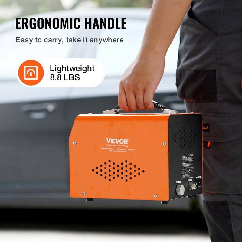 VEVOR Automotive Smoke Machine Leak Detector EVAP Smoke Machine Leak Tester with Built-in Air Pump & Pressure Gauge Dual-Mode - YWCLYWSDQBWLNAY99V9