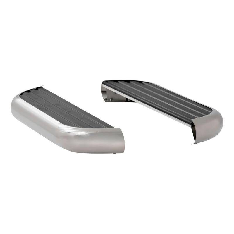 Luverne MegaStep 36-Inch Premium Non-Skid Aluminum Running Boards, Select Ford E-150, E-250, E-350, E-450 - 575036-570121