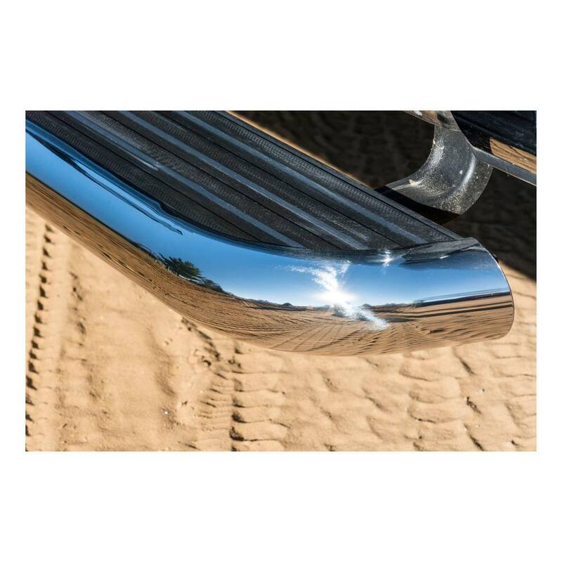 Luverne MegaStep 36-Inch Premium Non-Skid Aluminum Running Boards, Select Ford E-150, E-250, E-350, E-450 - 575036-570121