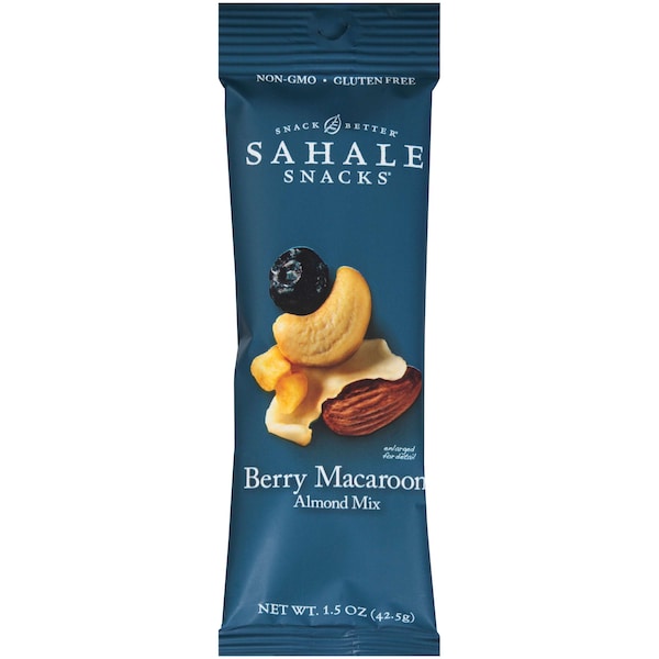 Sahale Snacks Sahale 1.5 oz. Berry Macaroon Almond, Paquete de 18 - 9386900361