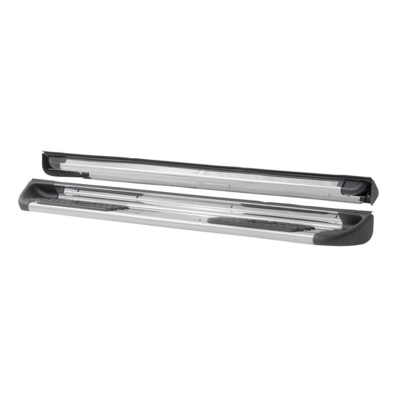 Luverne Polished Stainless Truck Side Entry Steps, Select Dodge Ram 3500, 4500, 5500, Sterling Truck Bullet 45, 55 Quad Cab - 550960