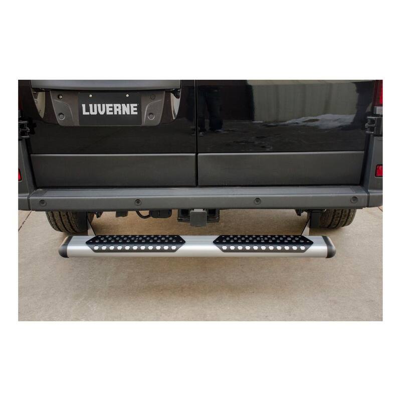 Luverne O-Mega II 54-Inch Silver Aluminum Cargo Van Rear Step, Select Dodge, Freightliner, Mercedes-Benz Sprinter 2500, 3500 - 583254-570748