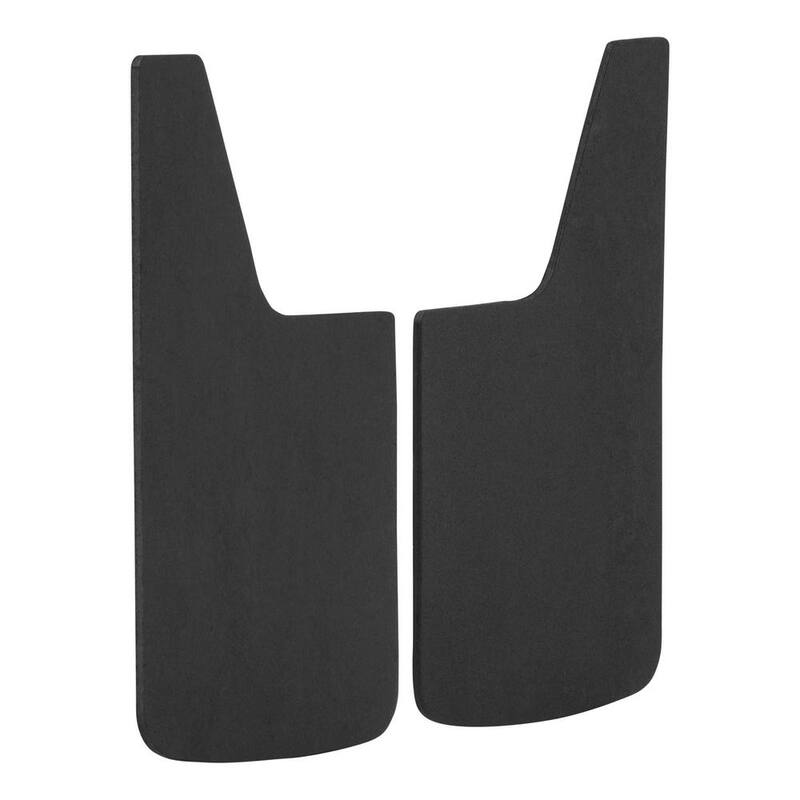 Luverne Universal Front or Rear 12" x 20" Textured Rubber Mud Guards - 251020