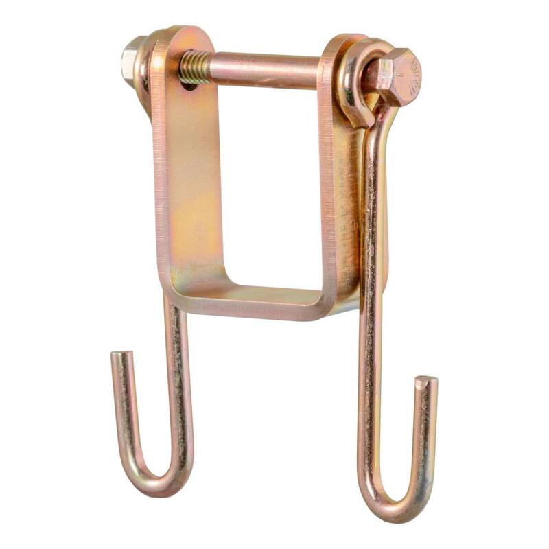 CURT Trailer Safety Chain Holder Bracket (2 in. Shank) - 45806