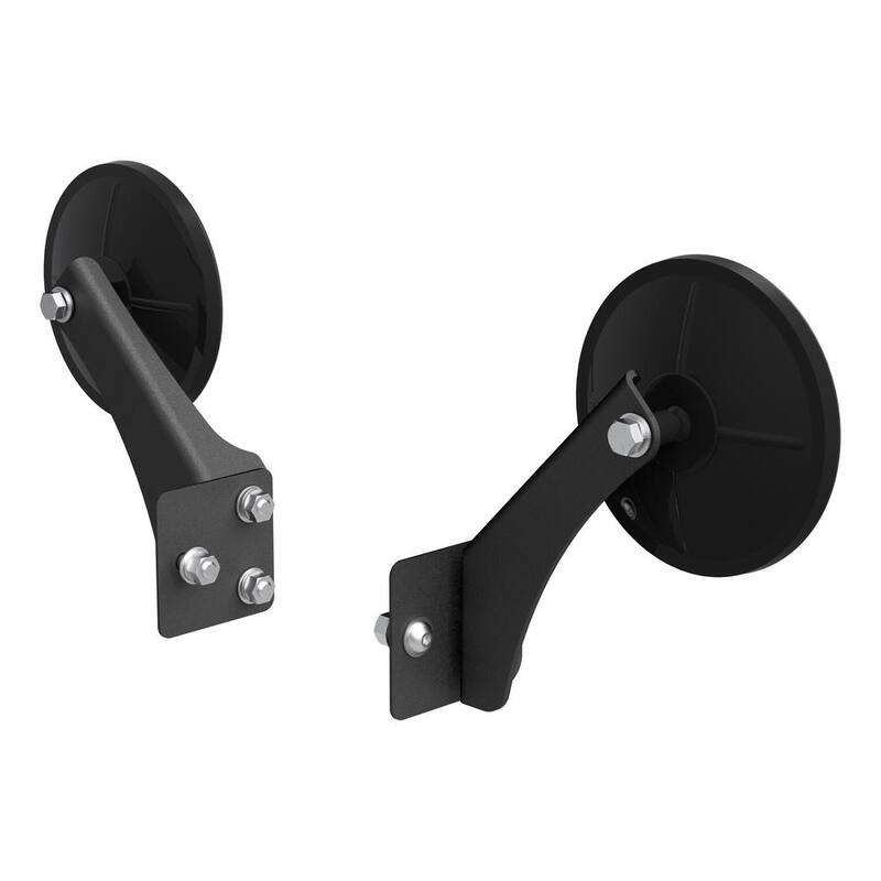 Aries Offroad Jeep Tube Door Mirrors (2-Pack) - 3500300