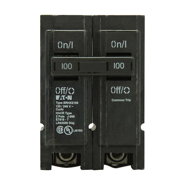 Eaton Br Thermal Magnetic Circuit Breaker 100 A - BRHX2100