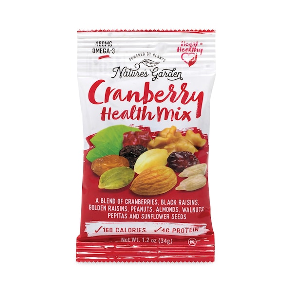 Jardín de la Naturaleza Mezcla Saludable de Arándanos, Bolsa de 12 oz, Paquete de 6 - 7024