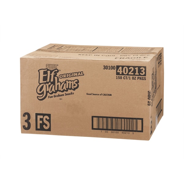 Galleta original Keebler Keebler Elf Graham de 1 oz., paquete de 150 - 3010040213