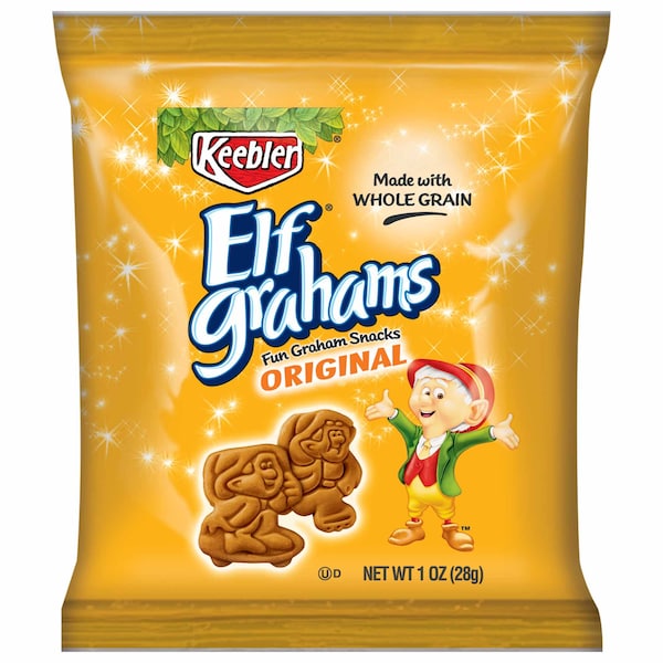 Galleta original Keebler Keebler Elf Graham de 1 oz., paquete de 150 - 3010040213